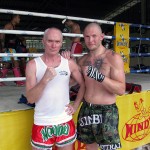 Tommy Blom and Svempa at Sinbi Muay Thai