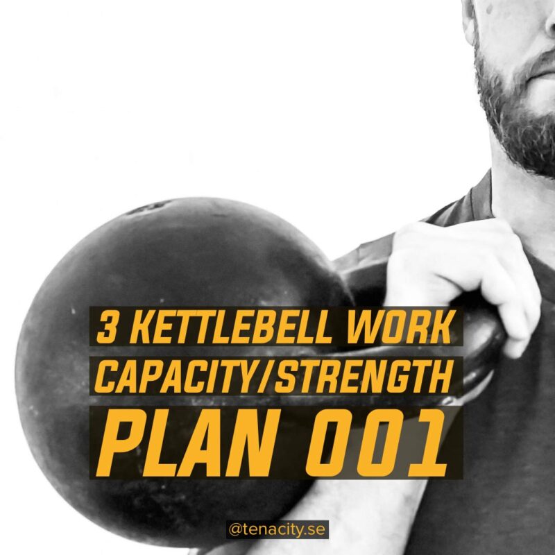 3 KB – Work Capacity/Stength – Press, Squat, Row, Swing