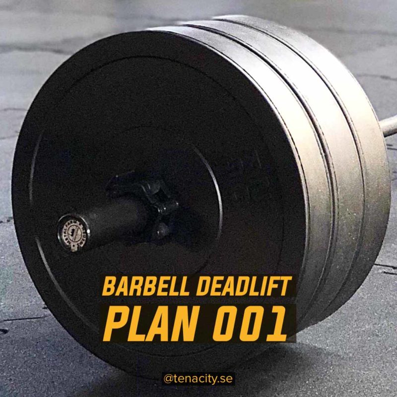 Barbell Deadlift Plan - 001
