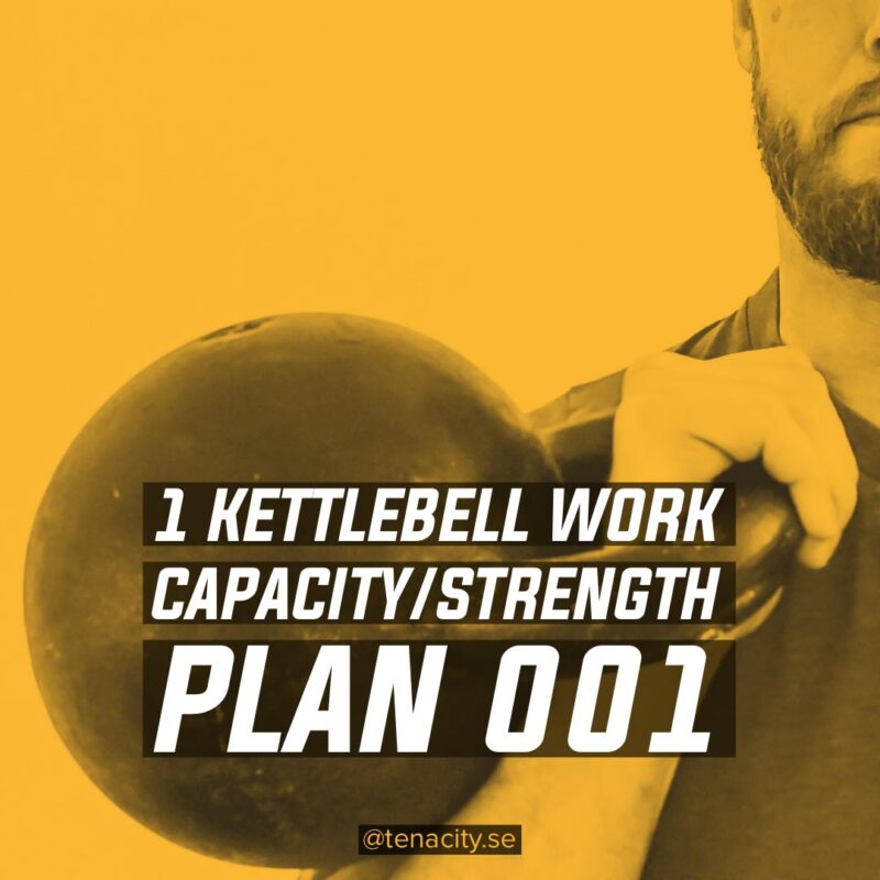 1 KB – Work Capacity/Stength – Press, Squat, Row, Swing