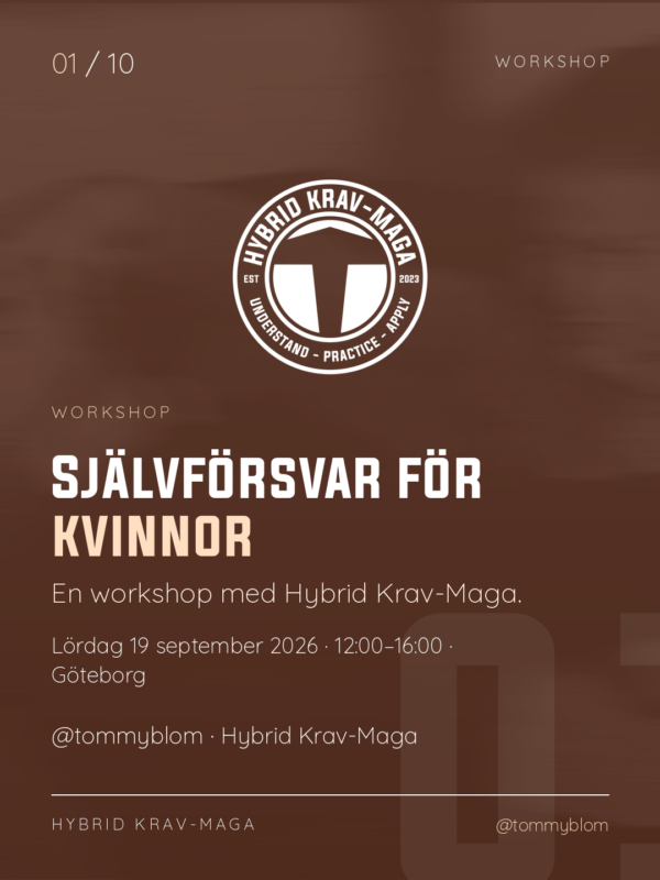 Självförsvar för kvinnor - 260919